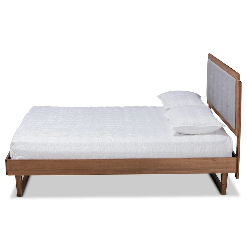 Letto a piattaforma Viviana moderno e contemporaneo