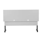 Flash Furniture Palmer Commercial Grade Heavy-Duty Nesting Flip Training Table with T-Legs, Modesty Panel, Tabletop, and Frame