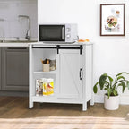 Mobile contenitore da bagno in legno MDF bianco stile rustico