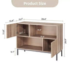 Tavolo d'ingresso, Mobile credenza moderno stile rustico, Tavolo consolle dietro il divano