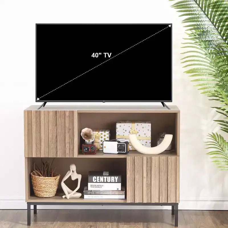 Tavolo d'ingresso, Mobile credenza moderno stile rustico, Tavolo consolle dietro il divano