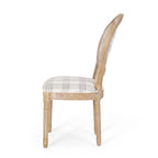 Sedie da pranzo in tessuto stile francese - NH419413