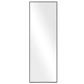 WallBeyond 64x21 Square Aluminum Leaner Mirror with Kickstand