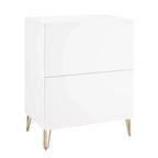 Manhattan Comfort Dumbo 2pc Modern 5 Drawer Dresser and 3 Drawer Dresser Set