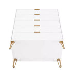 Manhattan Comfort Dumbo 2pc Modern 5 Drawer Dresser and 3 Drawer Dresser Set