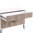 Manhattan Comfort Dumbo 2pc Modern 5 Drawer Dresser and 3 Drawer Dresser Set