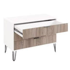 Manhattan Comfort Dumbo 2pc Modern 5 Drawer Dresser and 3 Drawer Dresser Set