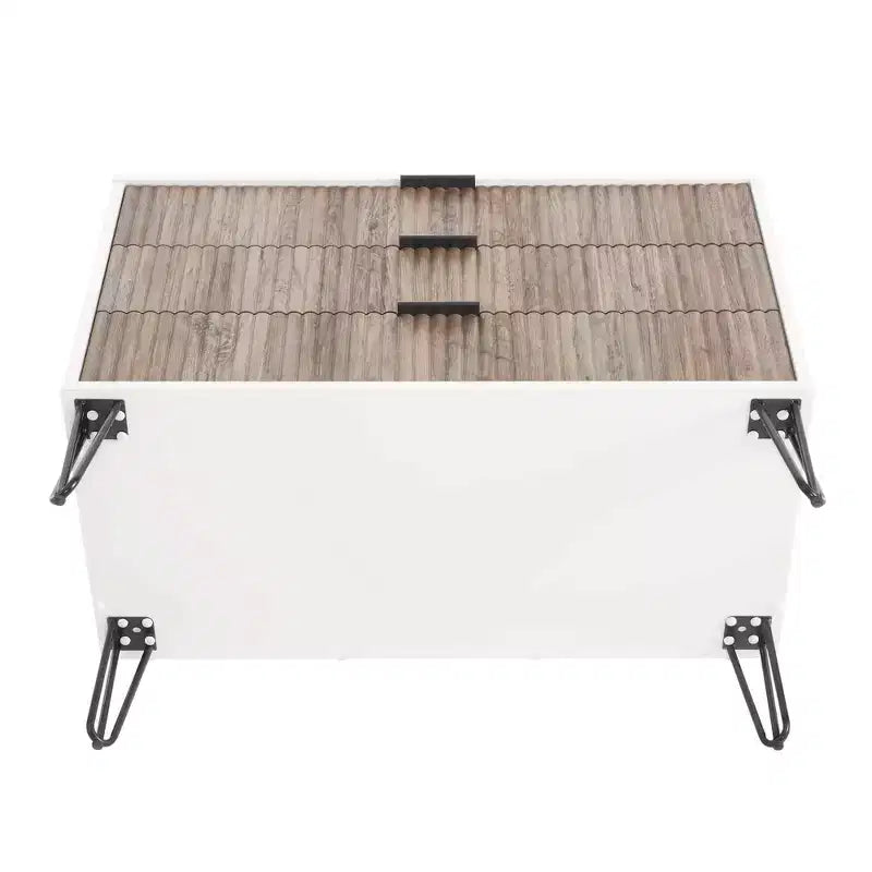 Manhattan Comfort Dumbo 2pc Modern 5 Drawer Dresser and 3 Drawer Dresser Set