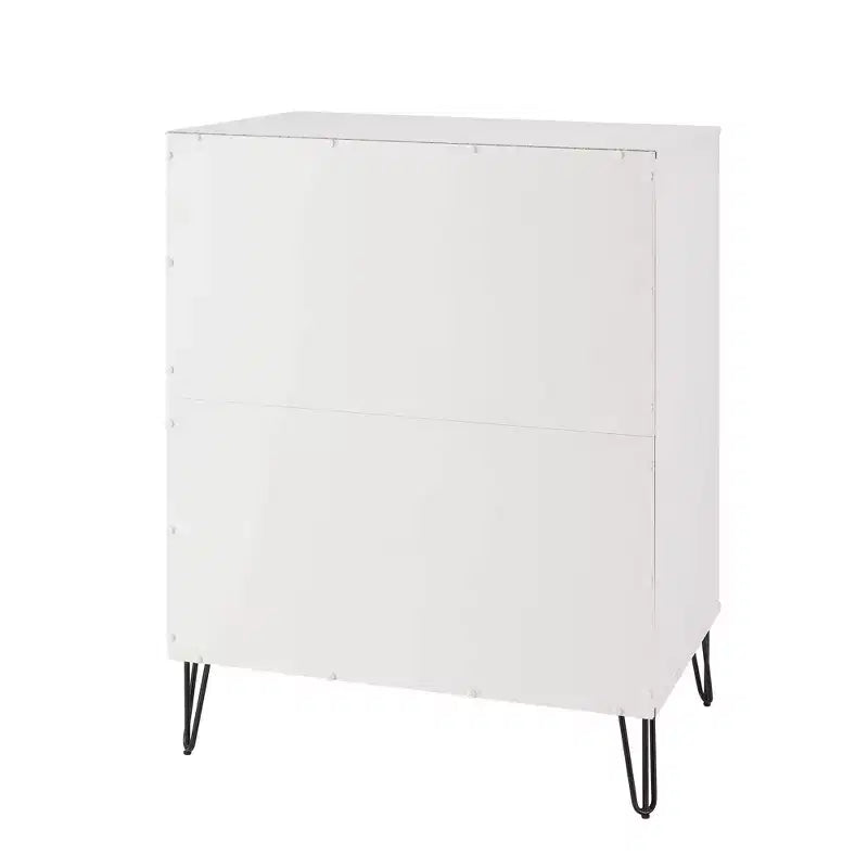 Manhattan Comfort Dumbo 2pc Modern 5 Drawer Dresser and 3 Drawer Dresser Set