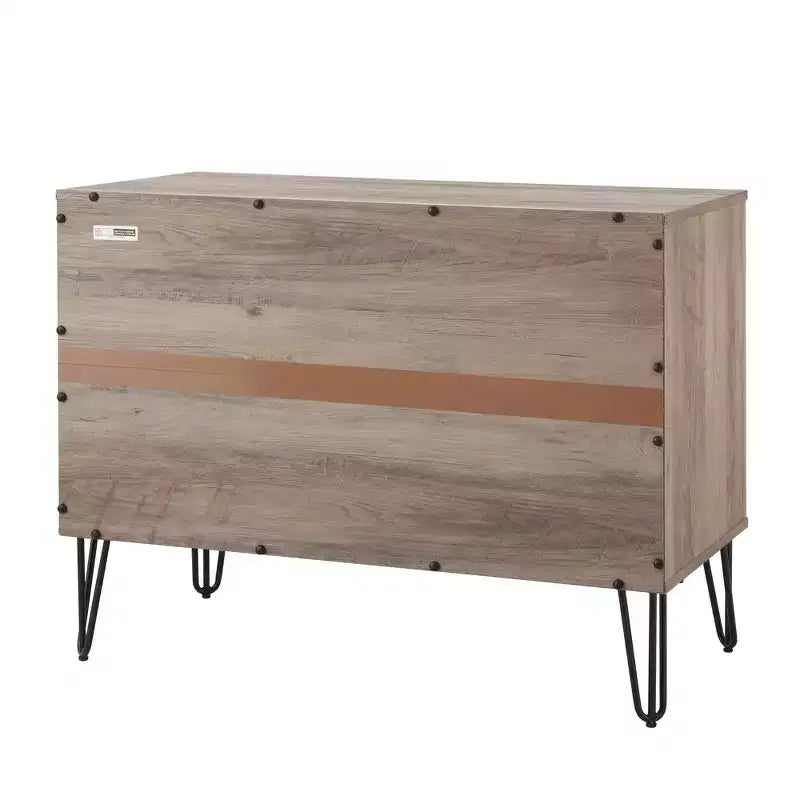 Manhattan Comfort Dumbo 2pc Modern 5 Drawer Dresser and 3 Drawer Dresser Set