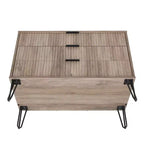 Manhattan Comfort Dumbo 2pc Modern 5 Drawer Dresser and 3 Drawer Dresser Set