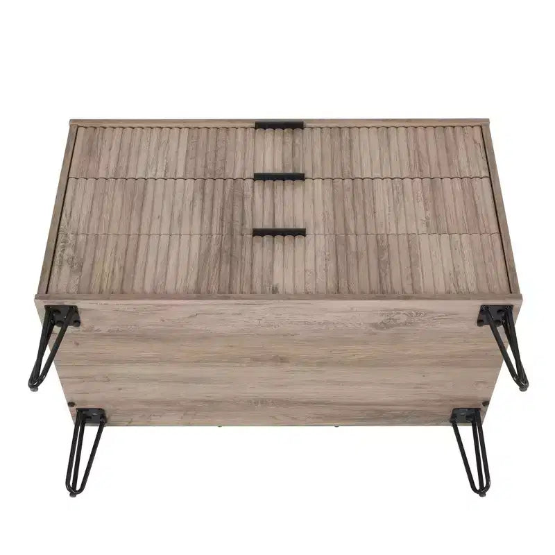 Manhattan Comfort Dumbo 2pc Modern 5 Drawer Dresser and 3 Drawer Dresser Set