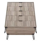 Manhattan Comfort Dumbo 2pc Modern 5 Drawer Dresser and 3 Drawer Dresser Set