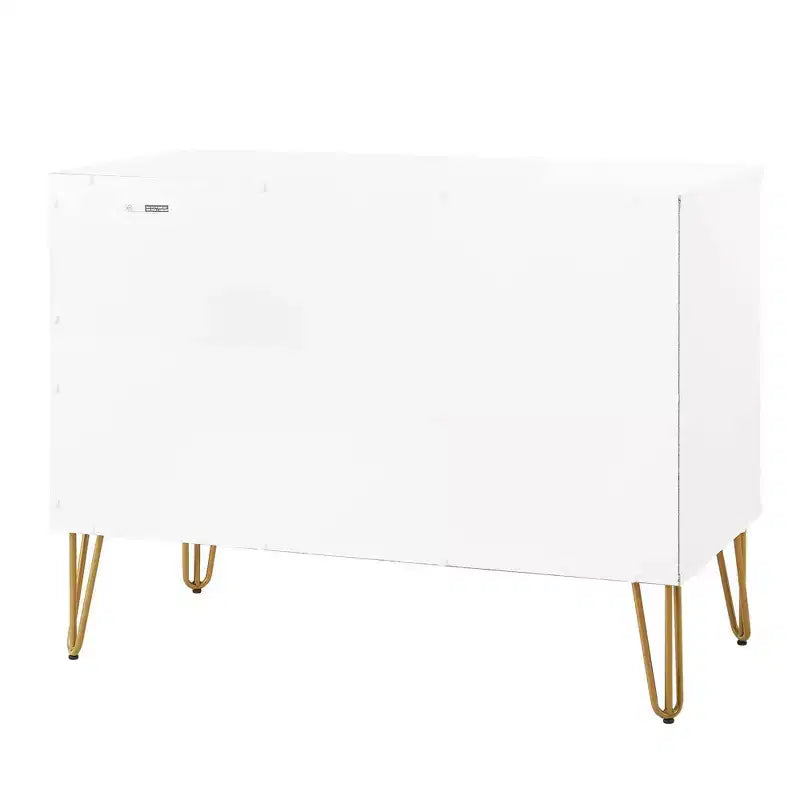 Manhattan Comfort Dumbo 2pc Modern 5 Drawer Dresser and 3 Drawer Dresser Set