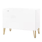 Manhattan Comfort Dumbo 2pc Modern 5 Drawer Dresser and 3 Drawer Dresser Set