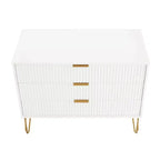Manhattan Comfort Dumbo 2pc Modern 5 Drawer Dresser and 3 Drawer Dresser Set