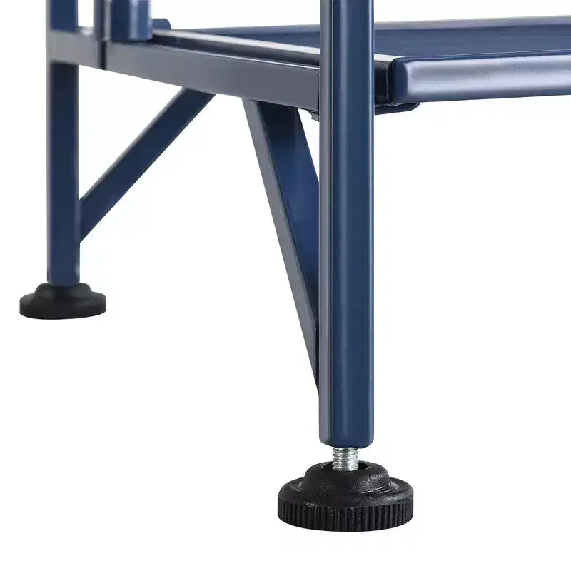 32.5 Extra Storage 3 Tier Foldable Metal Shelf - Breighton Home