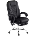 Vinsetto Executive Massage Office Chair, Heated Computer Desk Chair with Adjustable Height and Footrest