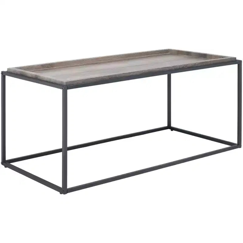 Andey Coffee Table - COF2001A - Brown/Black - Safavieh