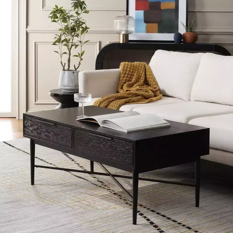 Pierre 2 Drawer Coffee Table - Safavieh