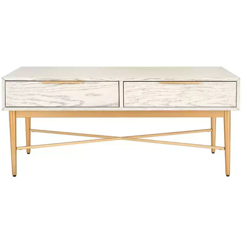 Pierre 2 Drawer Coffee Table - Safavieh