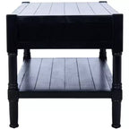 Filbert 2 Drawer Coffee Table - Black - Safavieh
