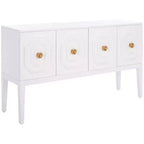 Riya Credenza a 3 Ante e 2 Ripiani - MED5005 - Bianco - Safavieh