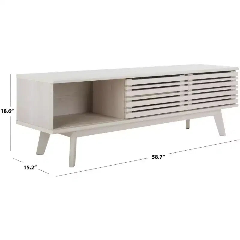 Esma 2 Door 2 Shelf Media Stand - MED9601 - Safavieh