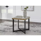 Signature Design by Ashley Montia Tavolino finale, marrone/nero