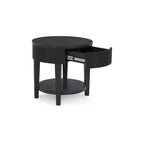 Signature Design by Ashley 1 Drawer Marstream End Table, Black