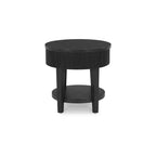 Signature Design by Ashley 1 Drawer Marstream End Table, Black