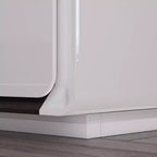 Famapy Modern Nightstand With LED Light 2-Drawers Bedside Table