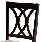 Baxton Studio April Modern Wood 5-Piece Dining Set