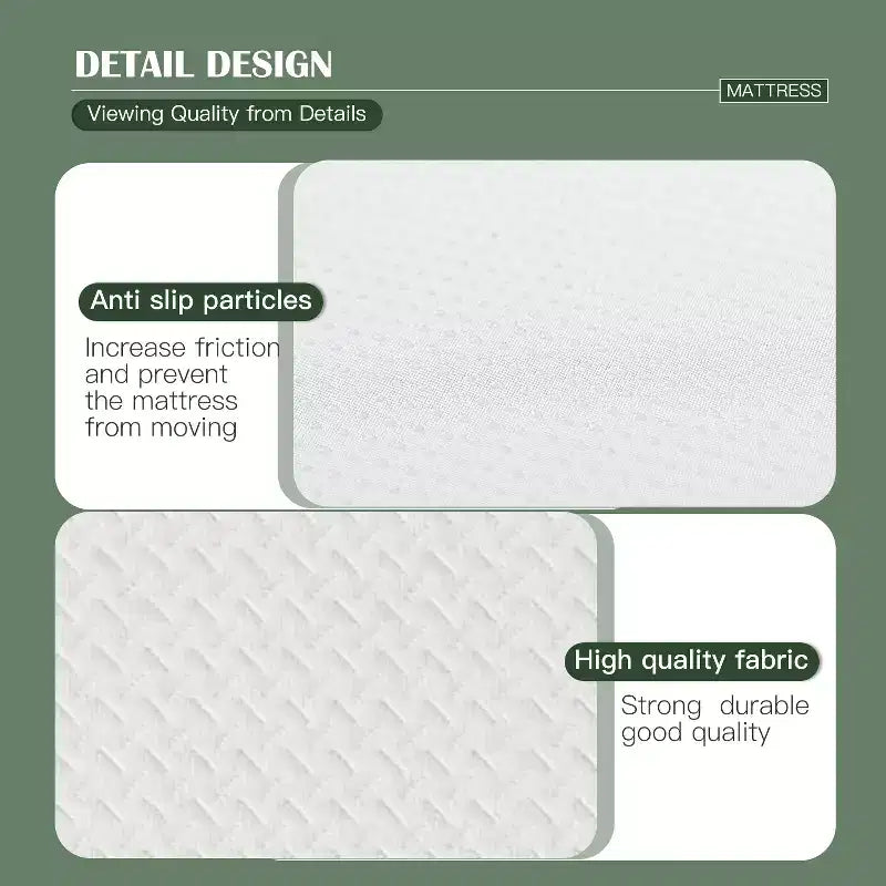 FDW Base Foam Mattress 8 Inch Mattress, CertiPUR-US Certified,Breathable Bed Mattress for Cooler Sleep Supportive,Removable Soft Cover,White