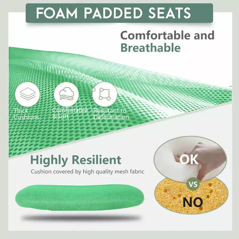 FDW Home Office Chair Mid Back Mesh Desk Chair Armless Computer Chair Rolling Swivel Chair with Lumbar Support
