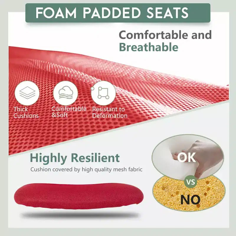FDW Home Office Chair Mid Back Mesh Desk Chair Armless Computer Chair Rolling Swivel Chair with Lumbar Support