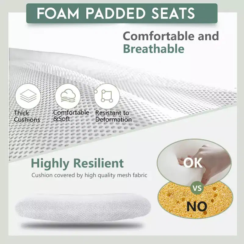 FDW Home Office Chair Mid Back Mesh Desk Chair Armless Computer Chair Rolling Swivel Chair with Lumbar Support