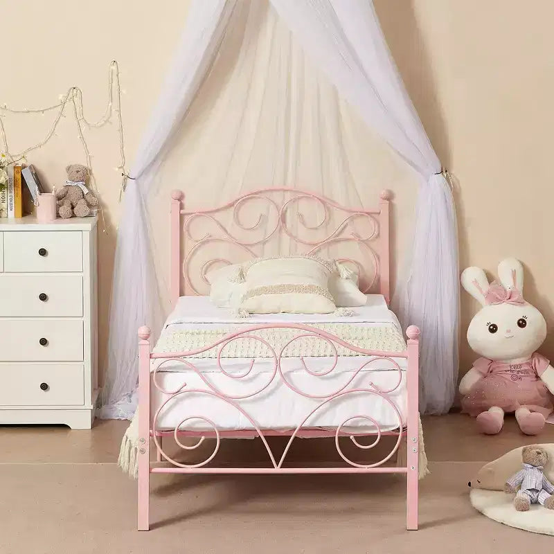 Struttura letto VECELO con testiera e pediera