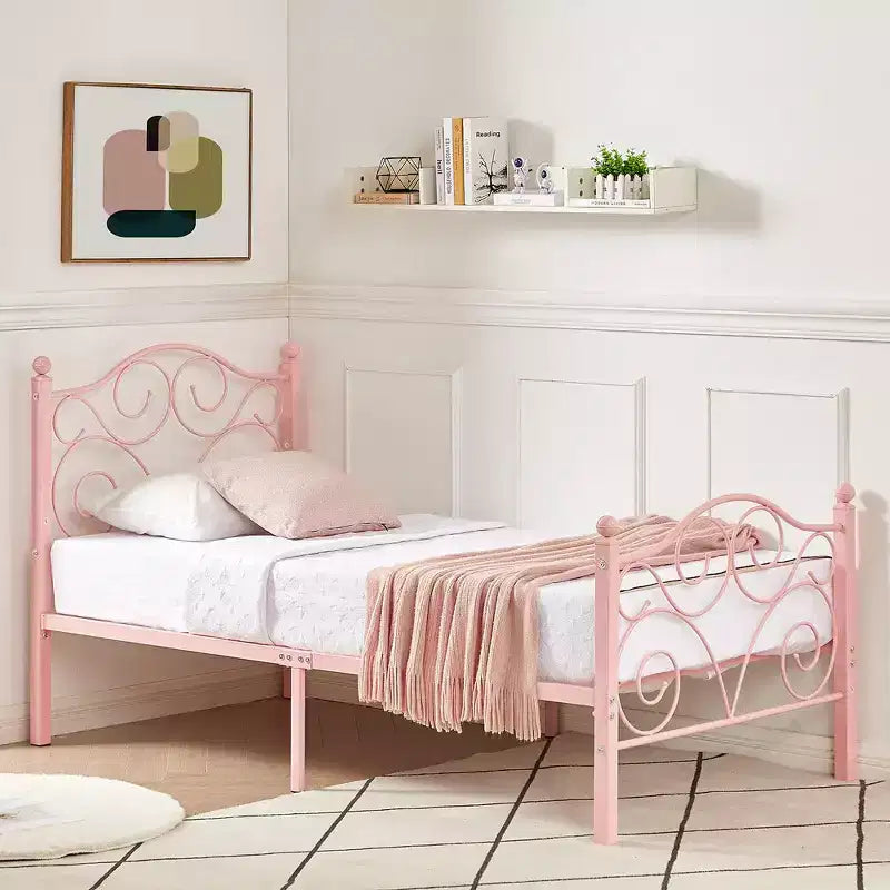 Struttura letto VECELO con testiera e pediera