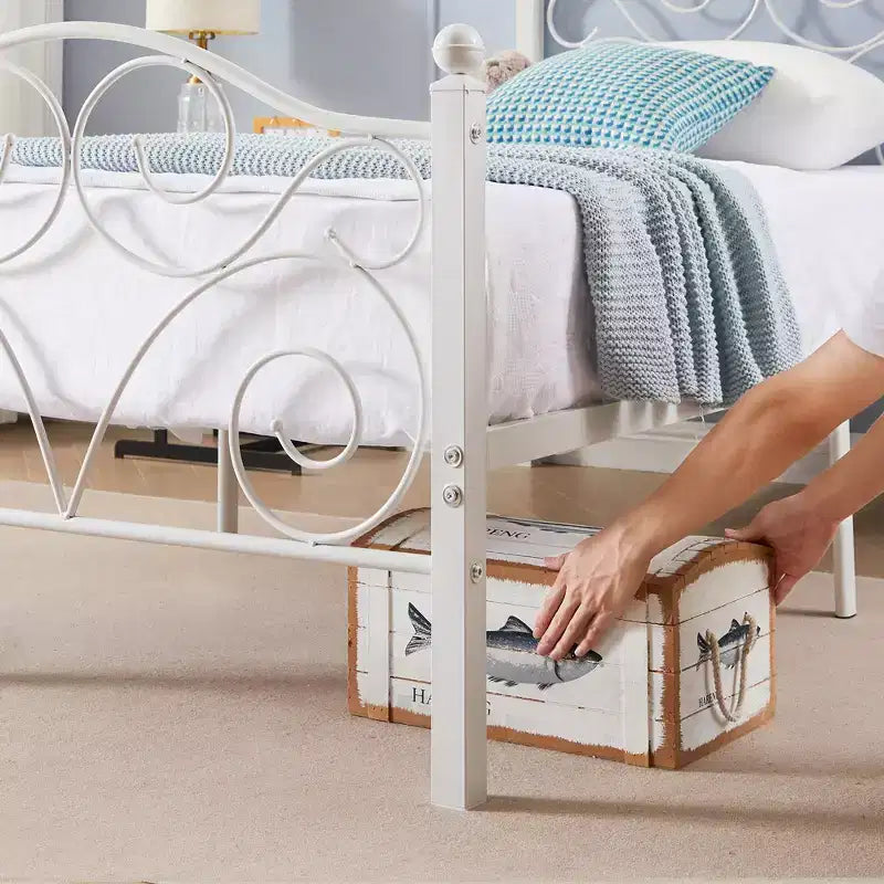 Struttura letto VECELO con testiera e pediera