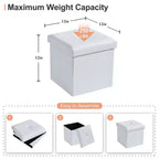 Panca contenitore pieghevole VECELO, versatile panca/poggiapiedi per camera da letto, capacità di carico fino a 300 kg
