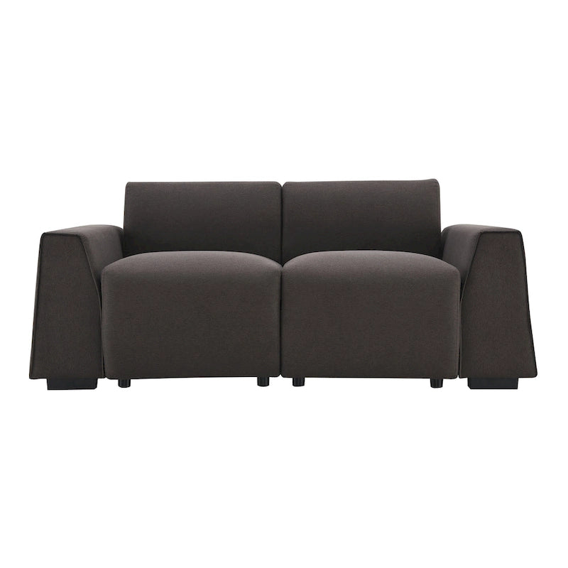 [VIDEO provided] [New] 71*35.5 Modern Linen Fabric Sofa,Stylish and Minimalist 2-3 Seat Couch,Easy to Install,Exquisite Lovesea