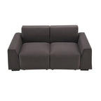 [VIDEO provided] [New] 71*35.5 Modern Linen Fabric Sofa,Stylish and Minimalist 2-3 Seat Couch,Easy to Install,Exquisite Lovesea