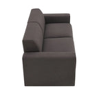 [VIDEO provided] [New] 71*35.5 Modern Linen Fabric Sofa,Stylish and Minimalist 2-3 Seat Couch,Easy to Install,Exquisite Lovesea