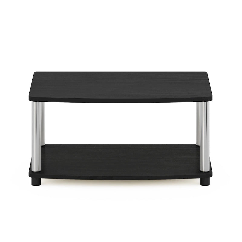 Furinno Turn-N-Tube, Supporti TV Rialzati a 2 Livelli Senza Attrezzi
