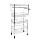 Organize It All 4 Tier Utility Cart - 23.62 x 17.78 x 47.24