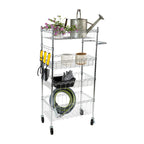 Carrello multiuso a 4 ripiani Organize It All - 23,62 x 17,78 x 47,24