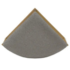 Gold Round Coffee Table with 4 Nesting Stools Set