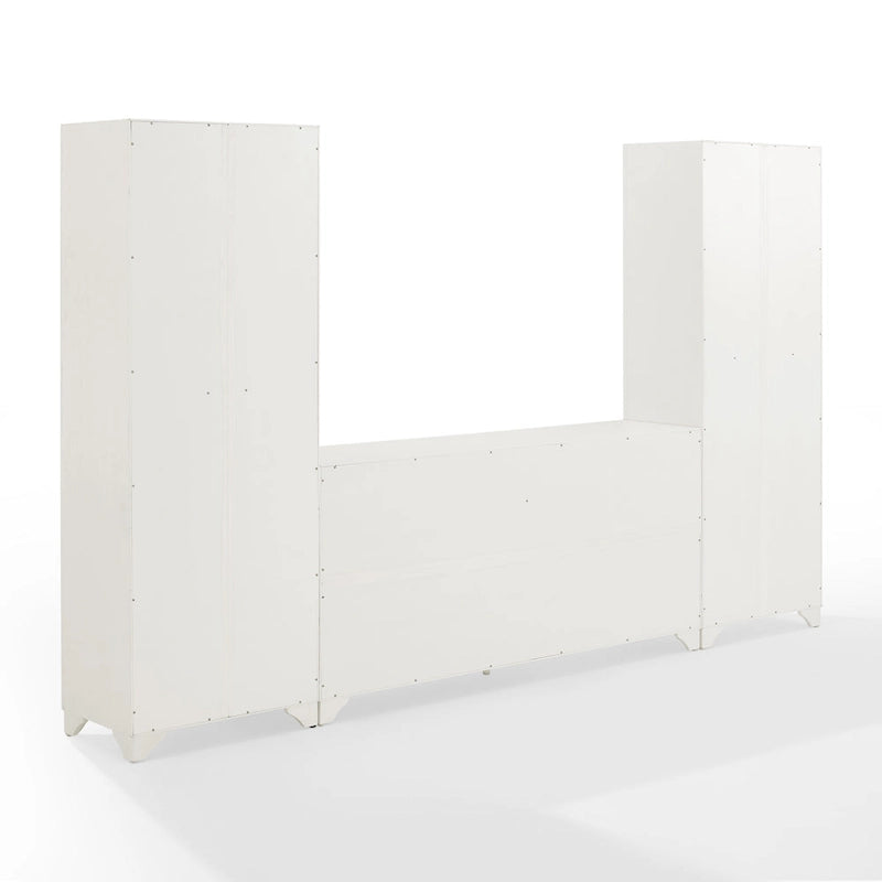 Crosley Tara Set credenza e dispensa 3 pezzi - 15x108.5x67.75