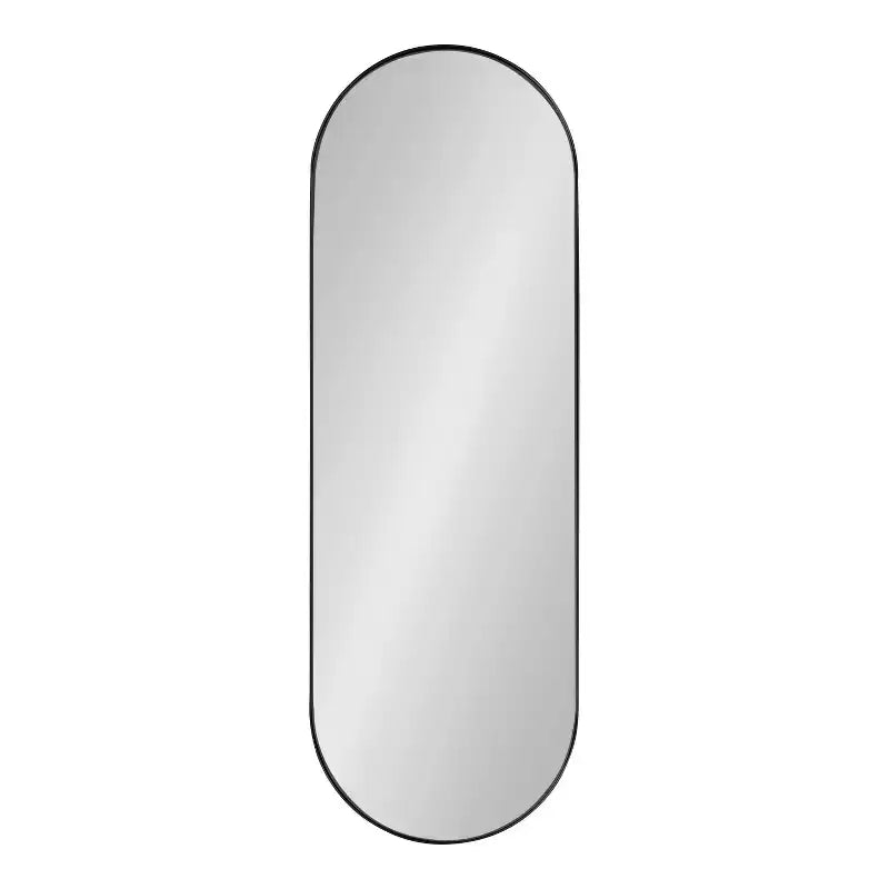 16 x 48 Rollo Capsule Framed Decorative Wall Mirror - Kate & Laurel All Things Decor